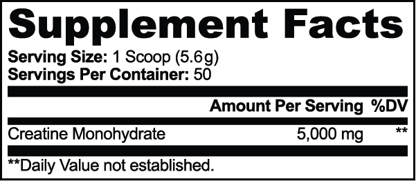kreatin Creatine Monohydrate – Bild 2